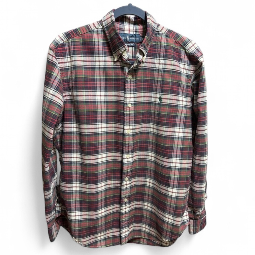 Ralph Lauren Classic Fit Casual Button Down Shirt Size Medium